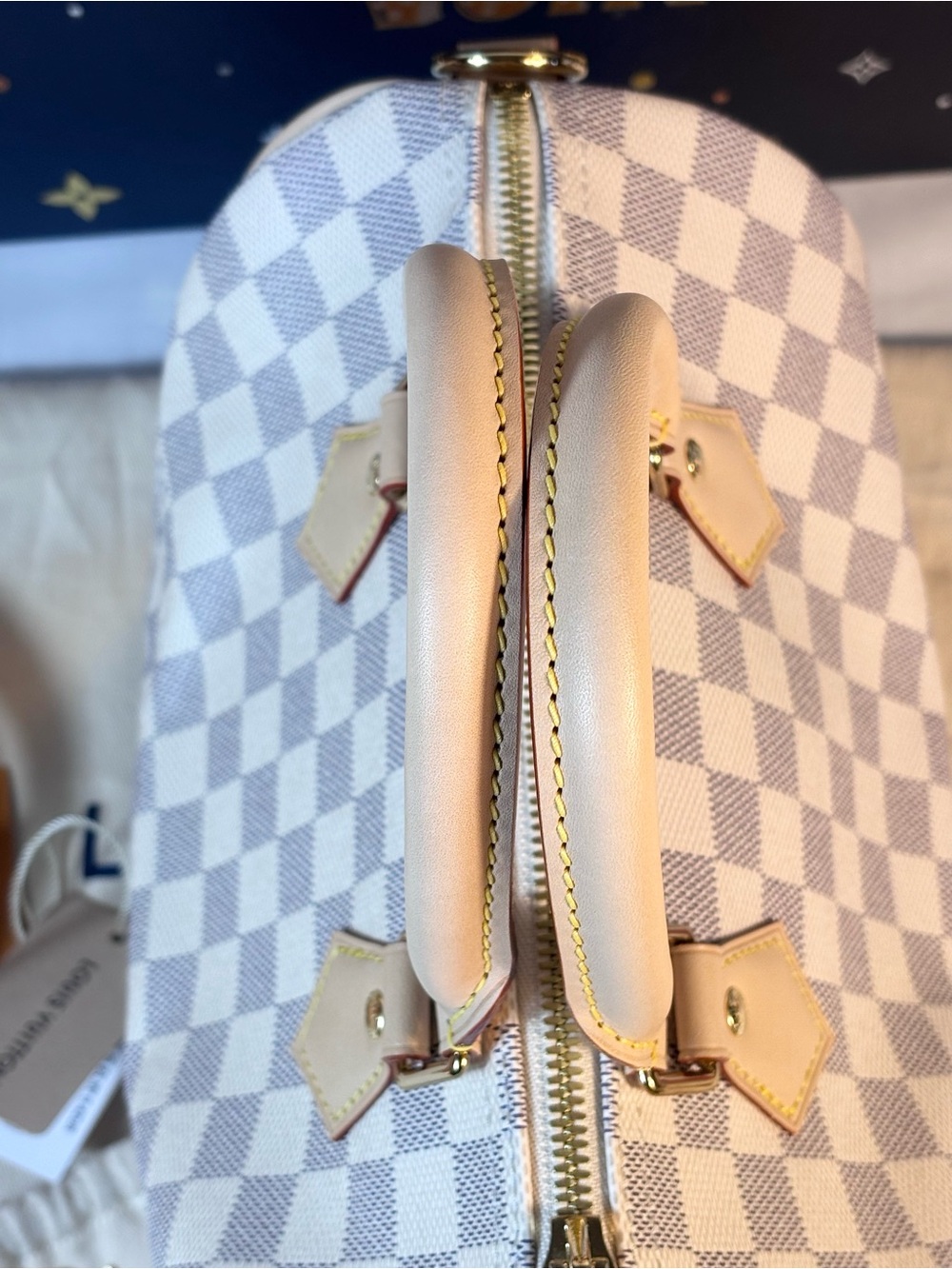 Louis Vuitton Speedy Bandouliere 25 Azur - Picture 9 of 16